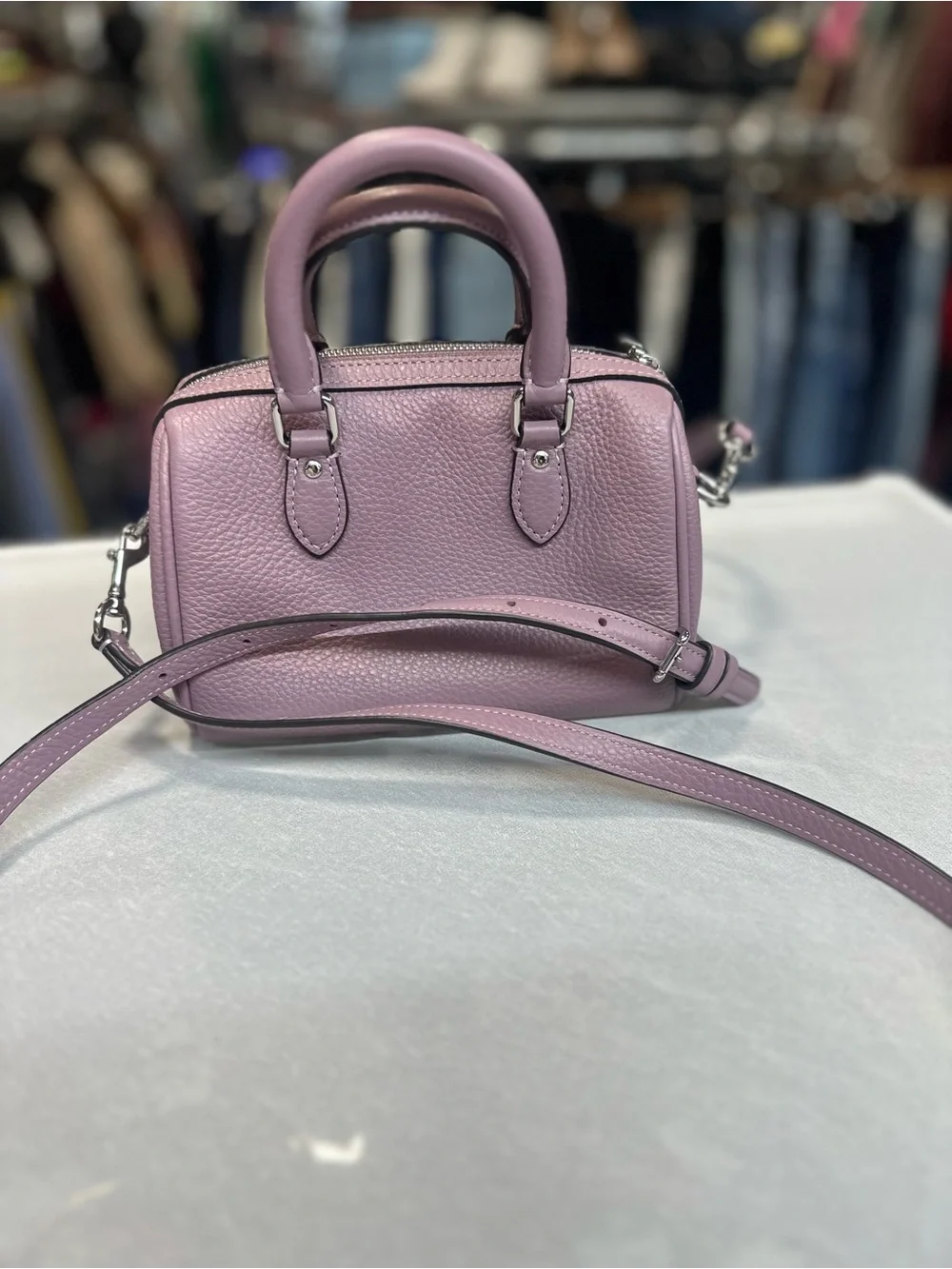 Coach MINI ROWAN CROSSBODY BAG new no tag .